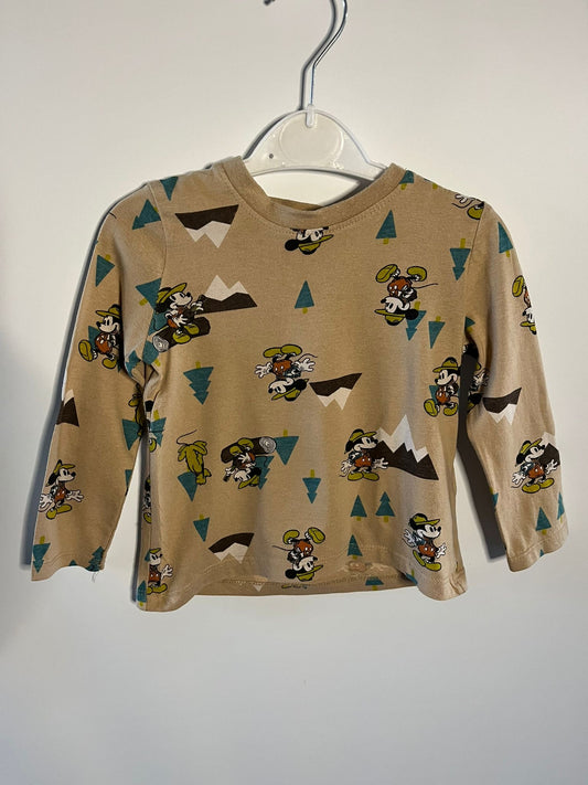 Disney - LS top (9-12M)