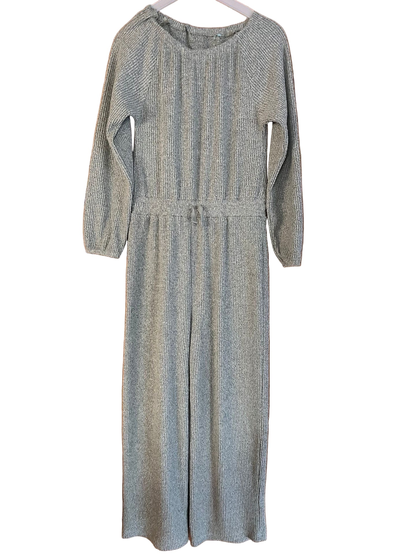 Nutmeg grey Playsuit, size 8-9 years. Preloved little drums