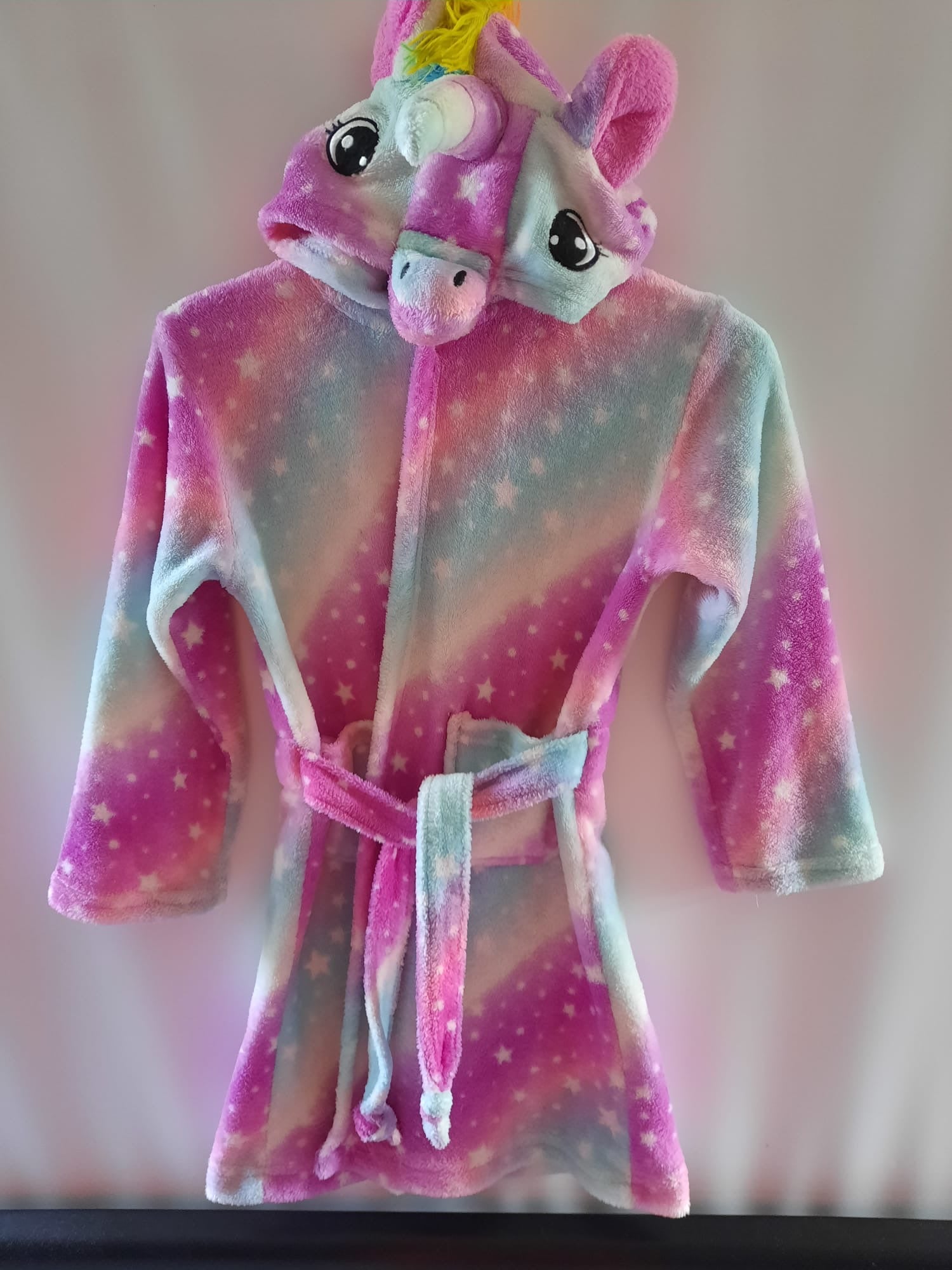 Pink unicorn dressing gown hotsell