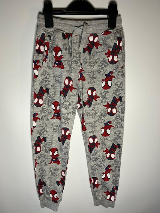 Gray sweatpants with Spider-Man, marvel preloved little drums
