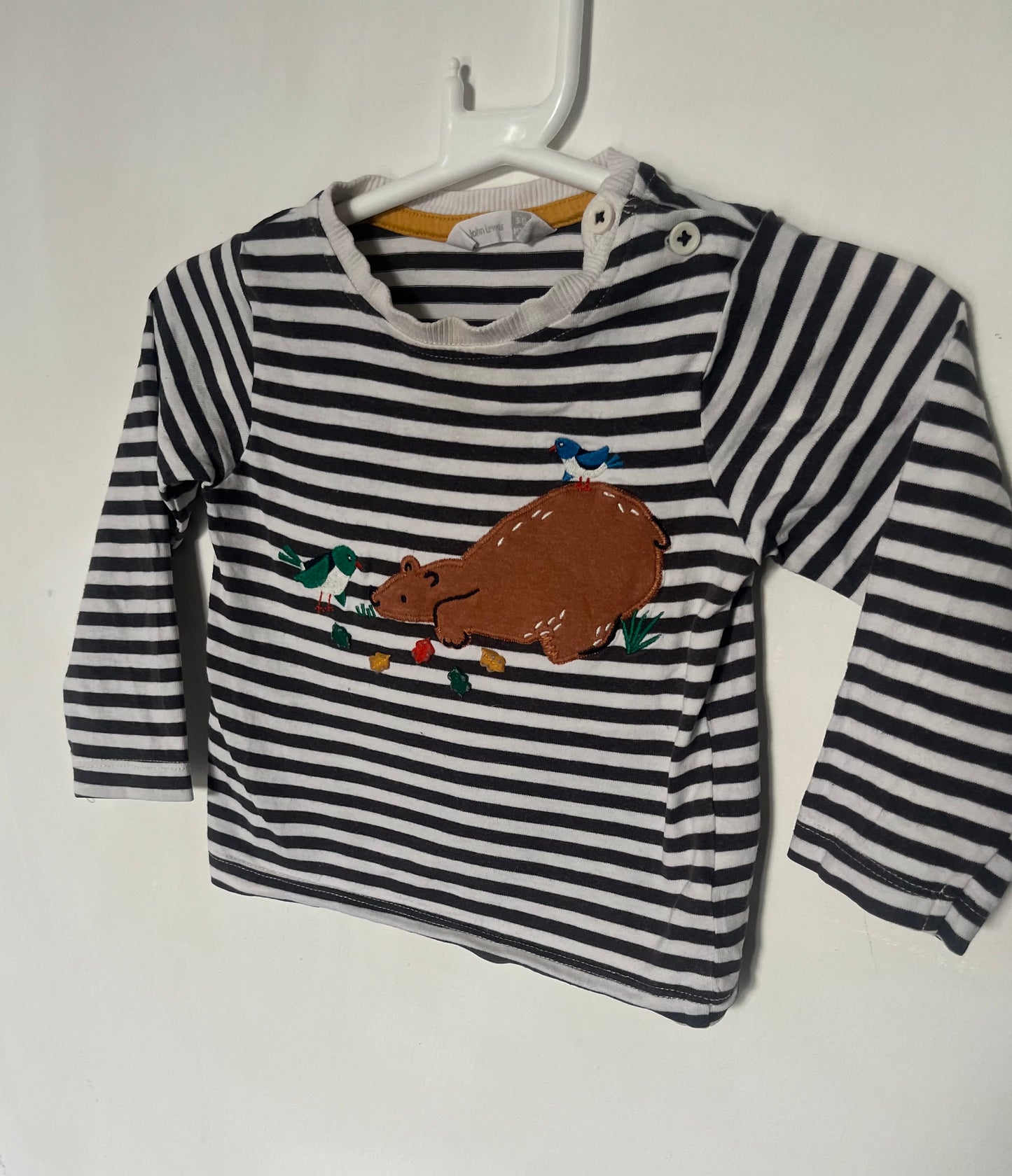 John Lewis - L/S Top (9-12M)