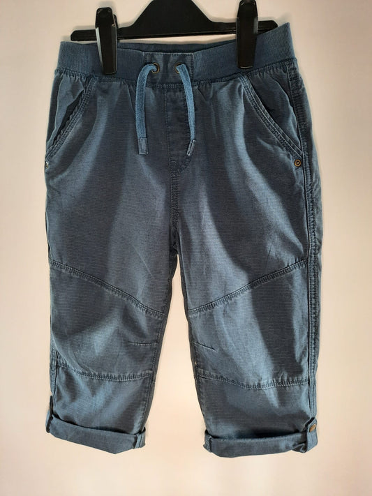 Navy 3/4 lengths bottoms. Preloved - Little drums