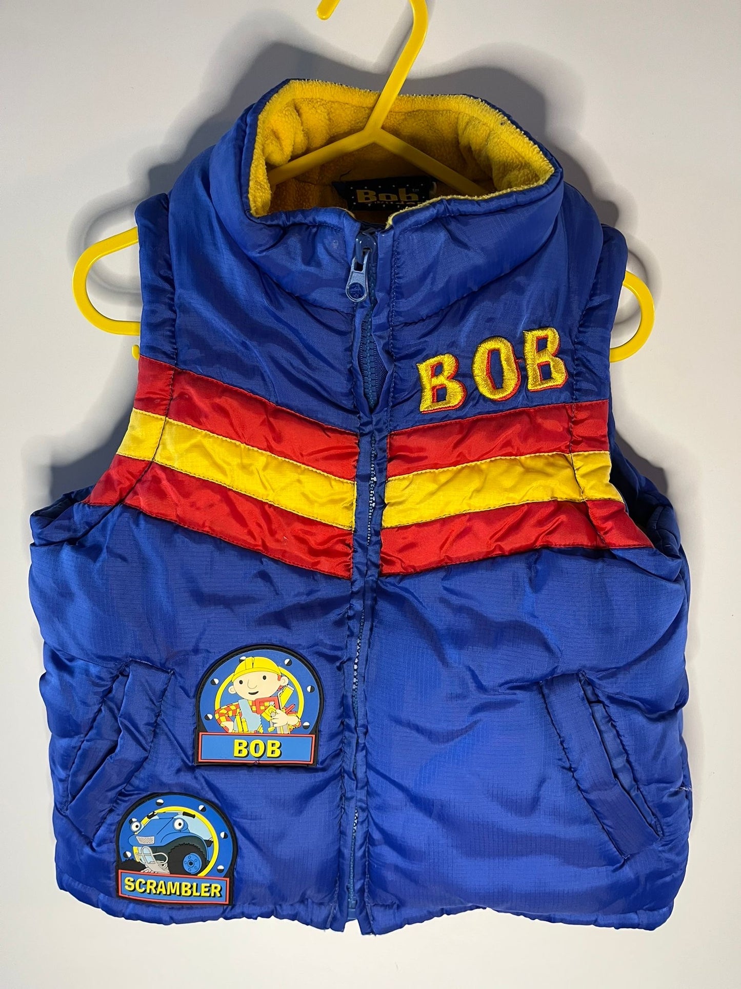 Bob the builder gilet preloved little drums