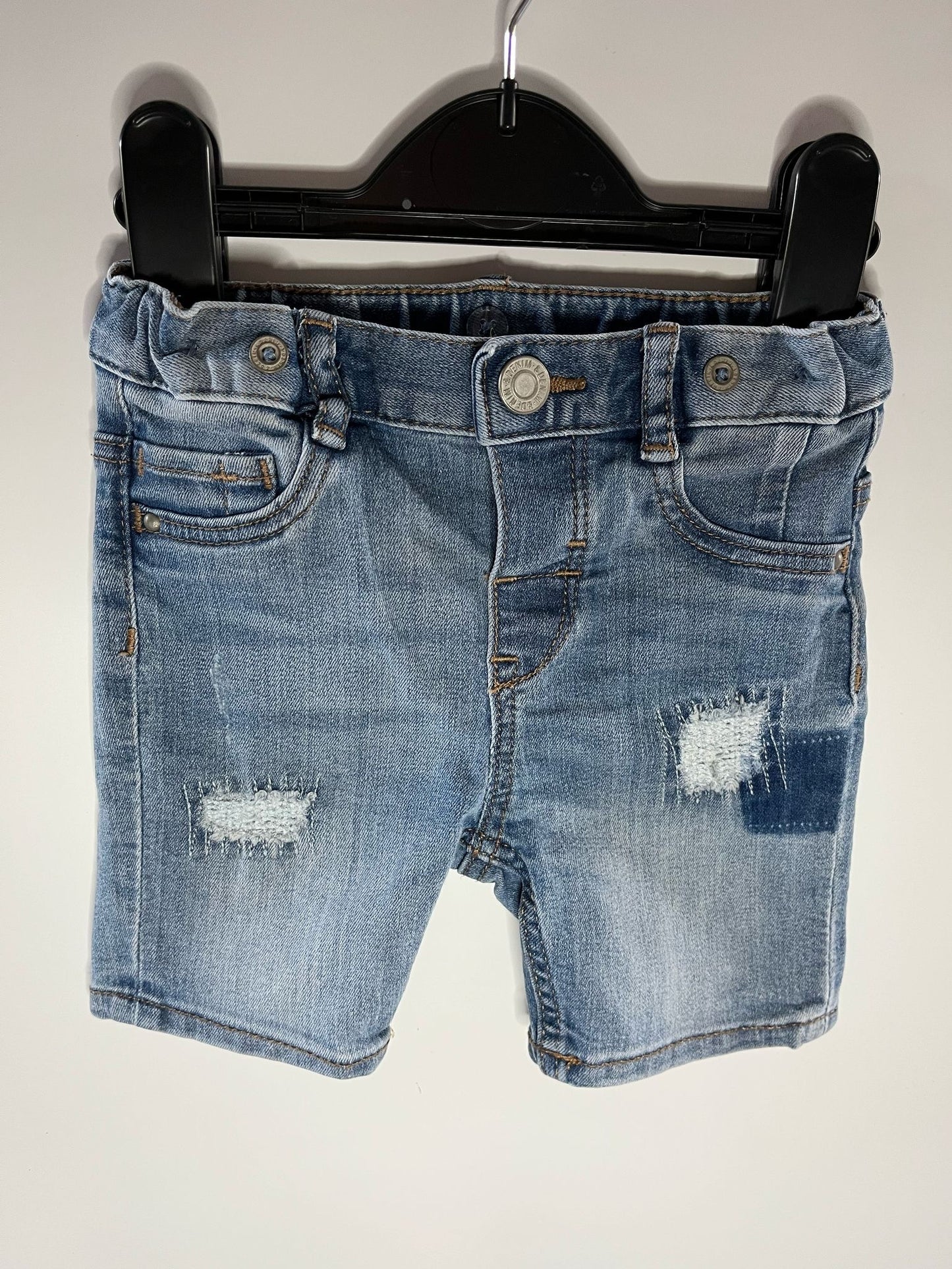 Preloved H&M distressed denim jeans size 9 to 12 months. Little Drums