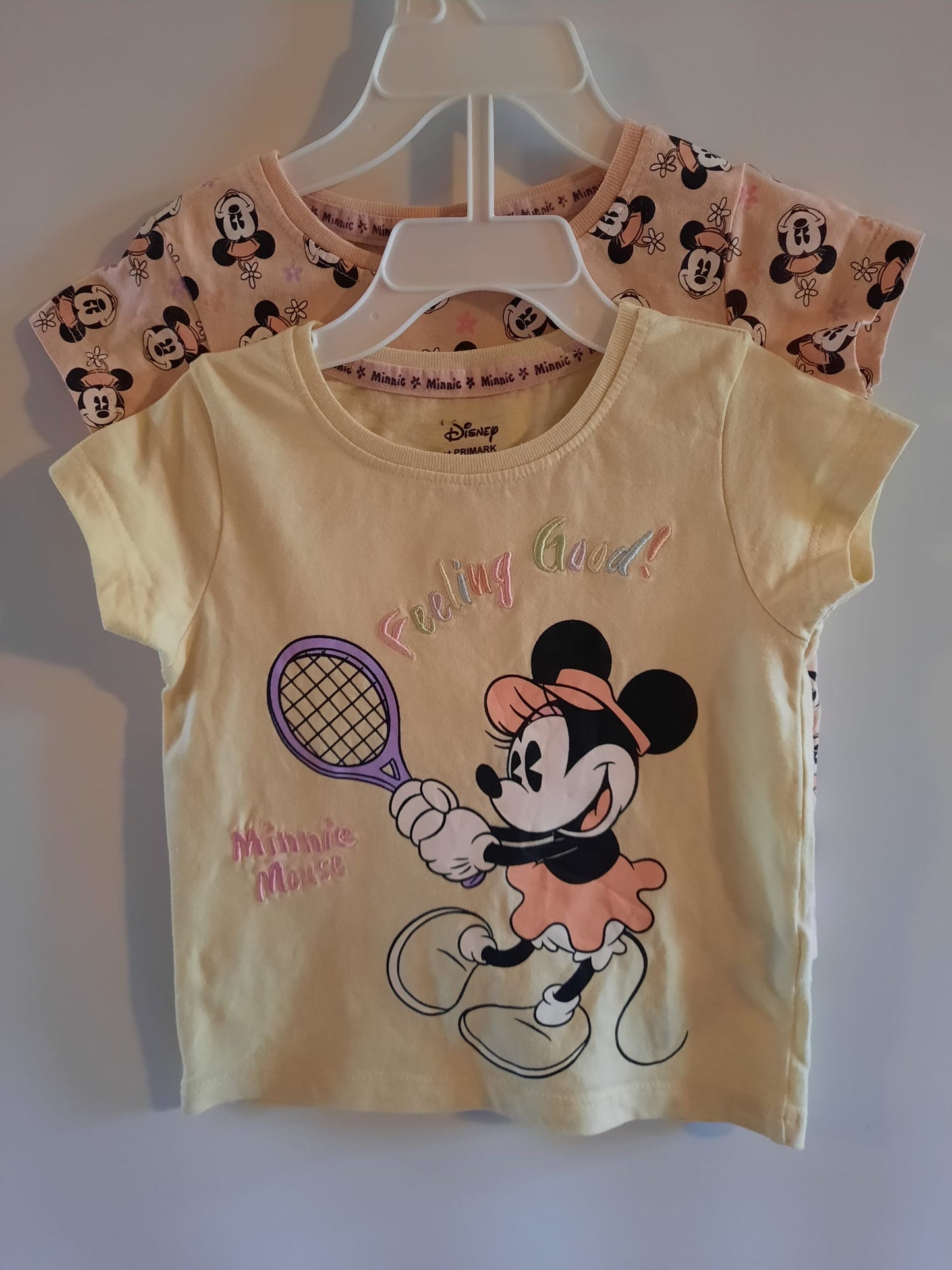 Primark - 2x tops (9-12M)