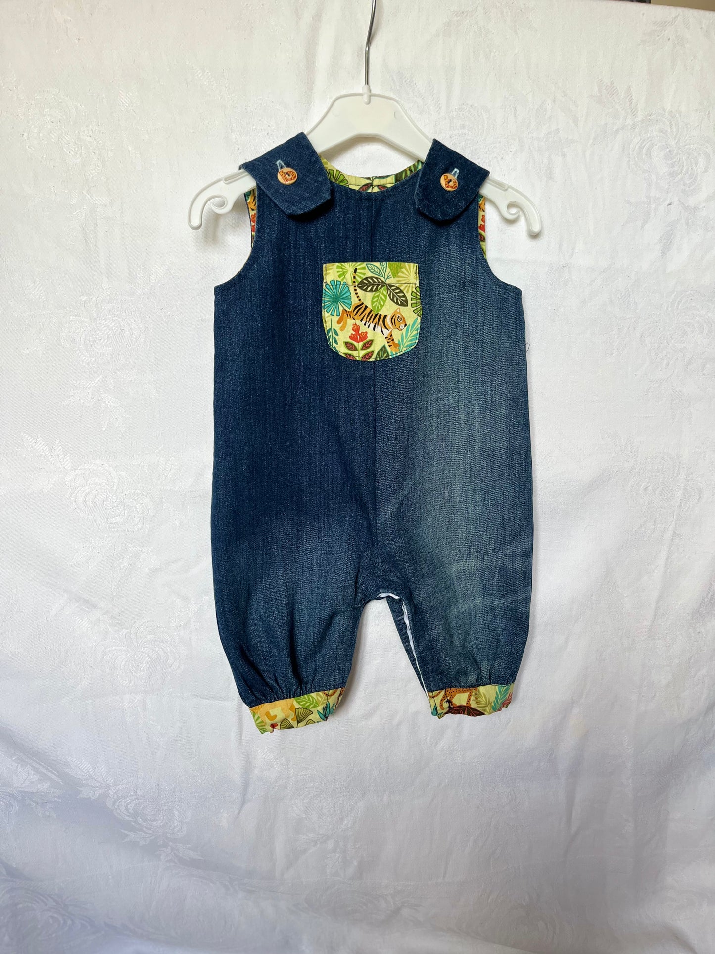 Handmade dungarees (9-12M)