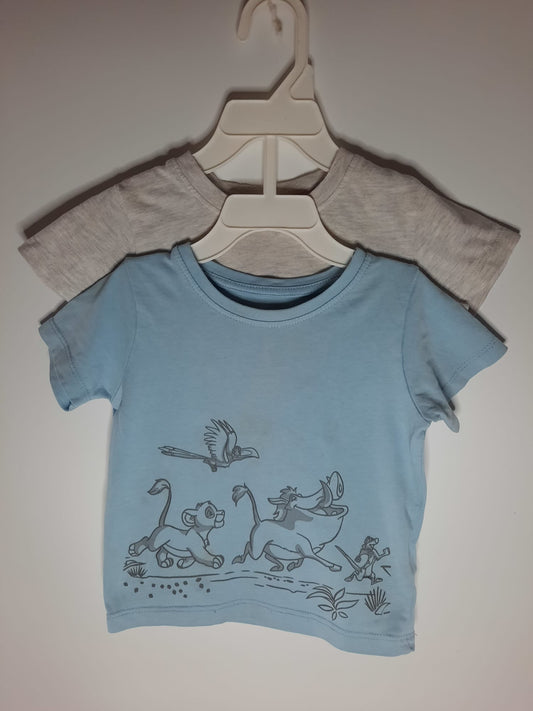 Primark - 2 x Tops (9-12)