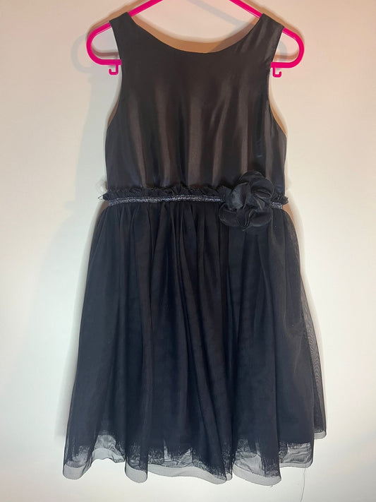 Navy blue party dress from h&M size 4 to 5 years. preloved, little drums 