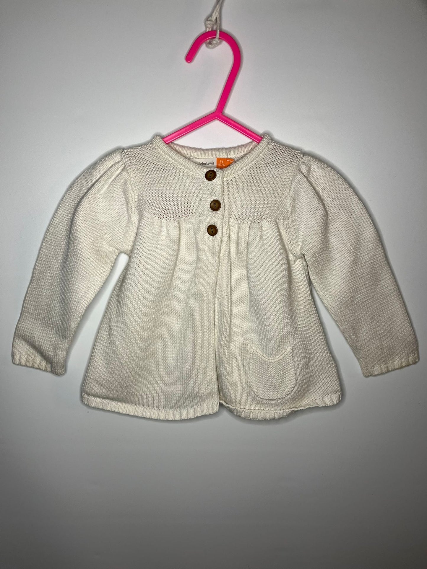 John Lewis Cardigan preloved little drums 