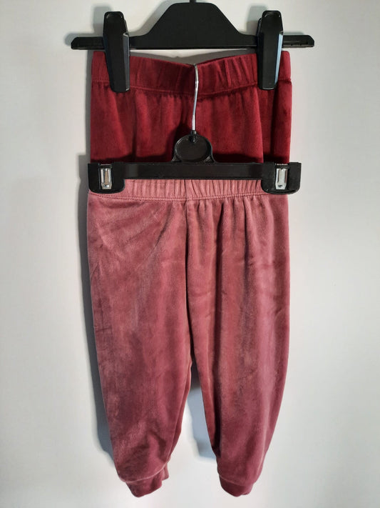 Lupilu - 2 x Leggings (6-12M)