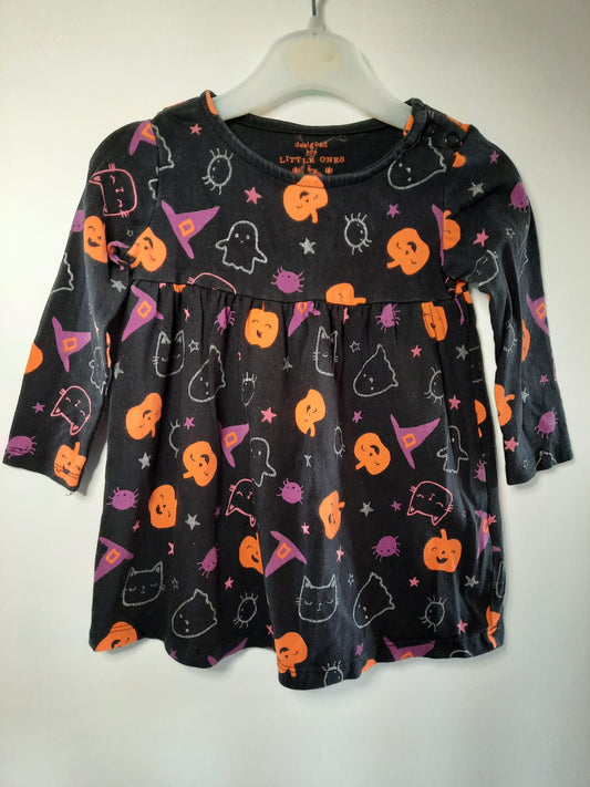 F&F - Halloween dress (9-12M)