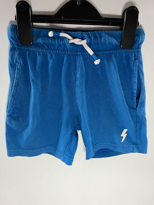 Preloved F&F blue shorts size 2 to 3 years. Little Drums