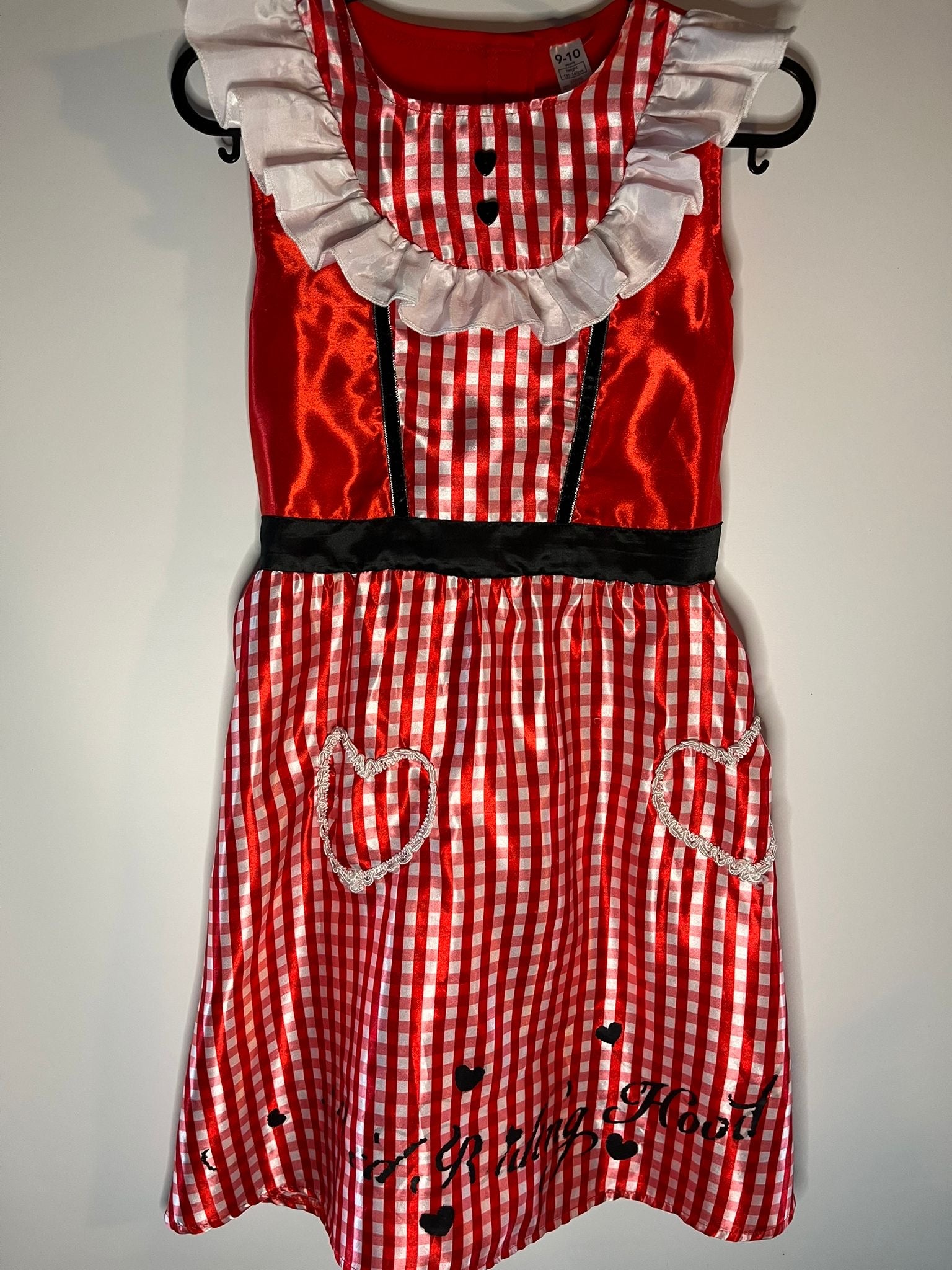 George little red riding hood dress up dress, preloved little drums 