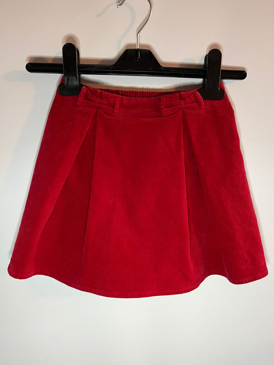 Red skirt, Nutmeg. little drums, preloved 
