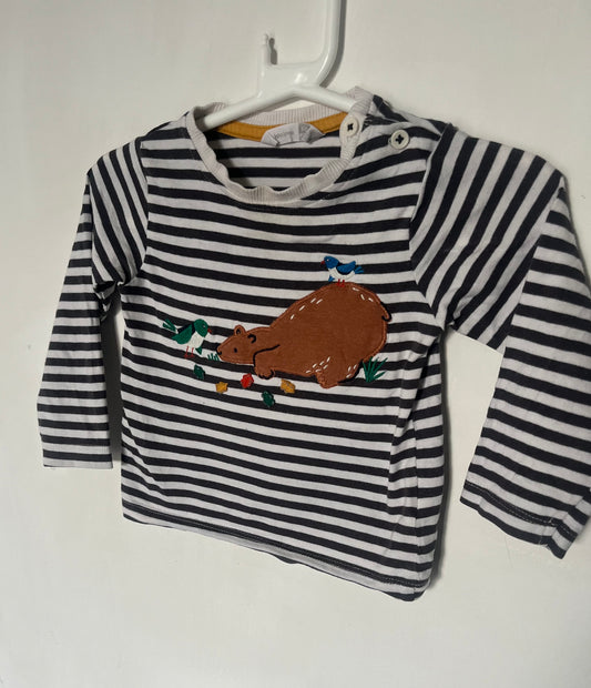 John Lewis - L/S Top (9-12M)