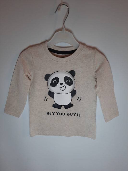 Primark - L/S top (9-12M)