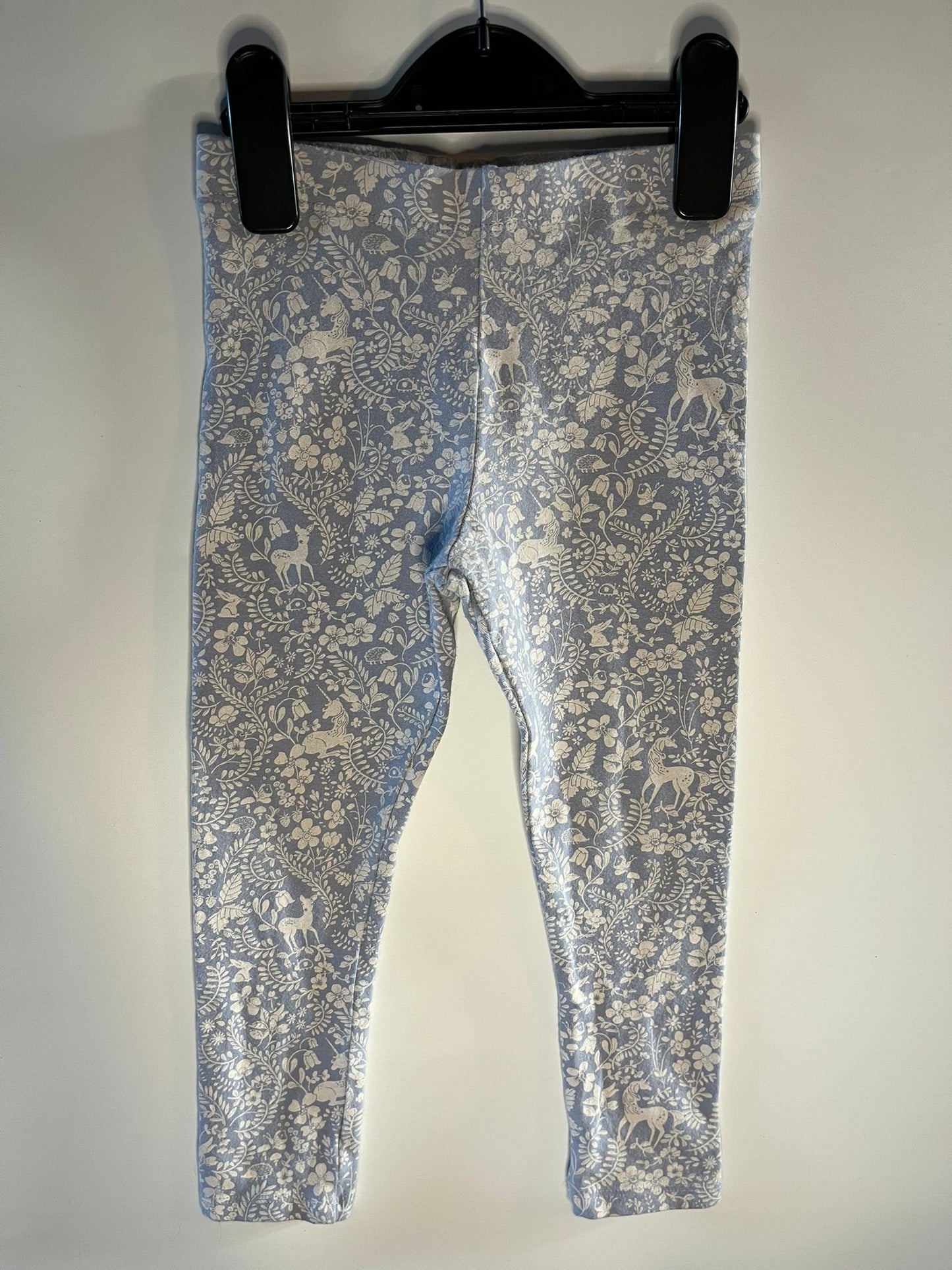 Next woodland leggings 4-5 years preloved little drums 