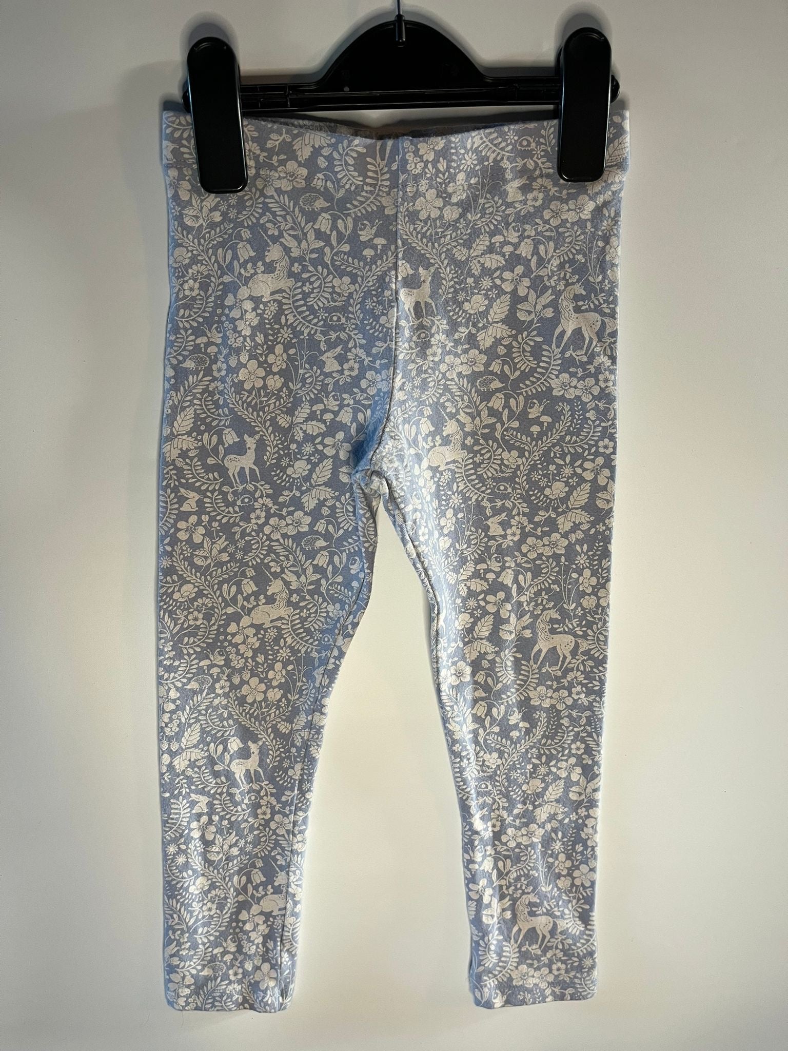 Next woodland leggings 4-5 years preloved little drums 