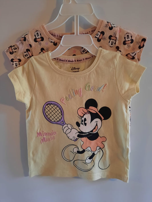 Primark - 2x tops (9-12M)