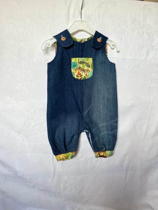 Handmade dungarees (9-12M)