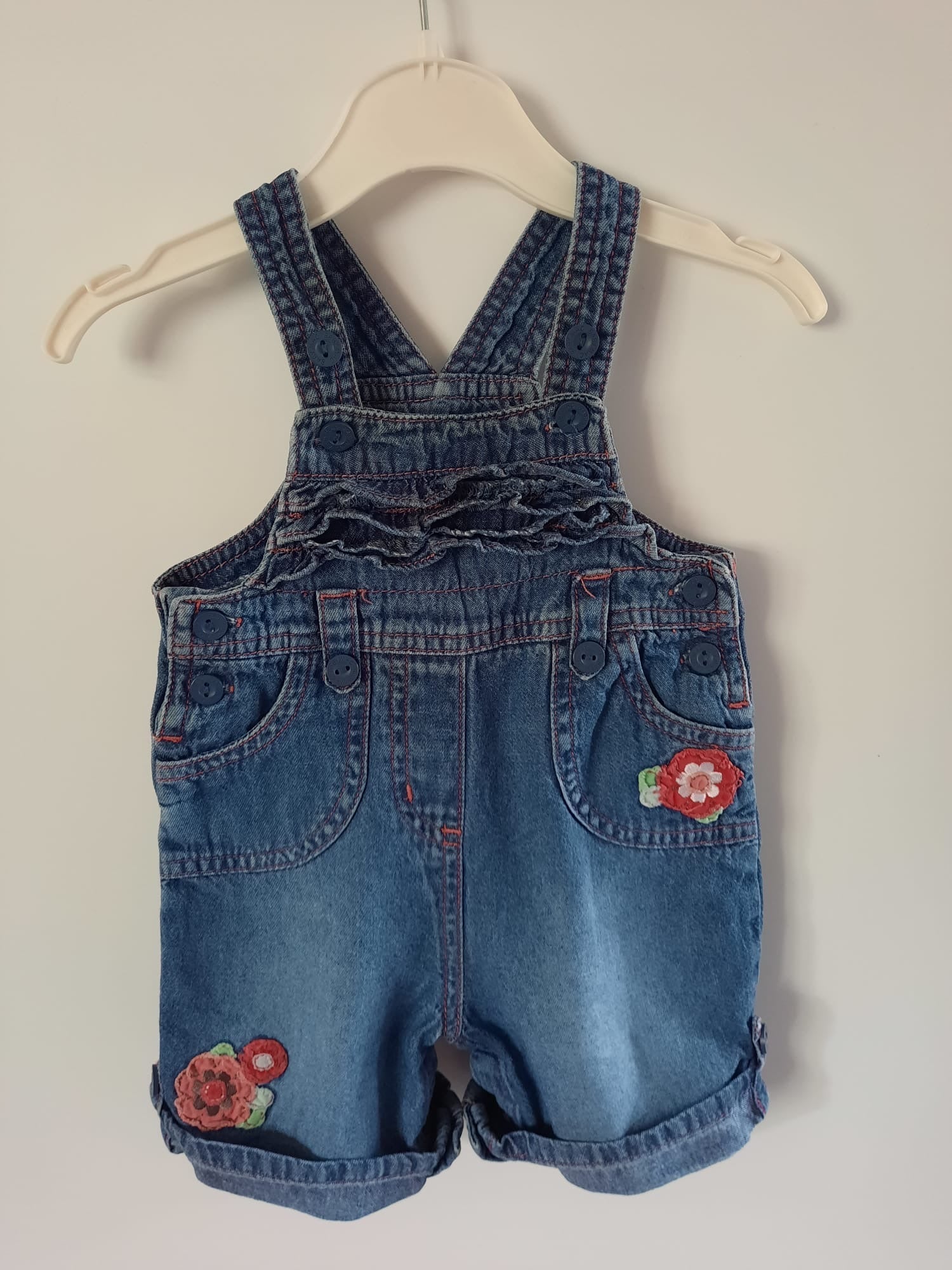 Baby Mac - Dungarees (3 - 6M) - Little Drums