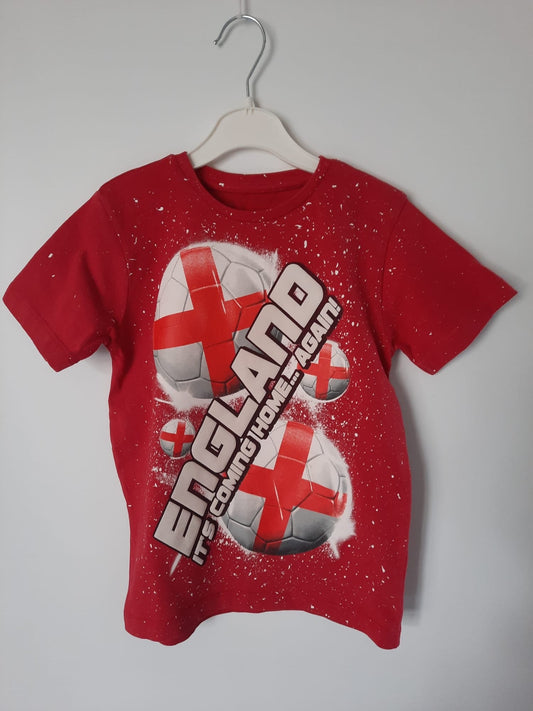 England tshirt (5 - 6) - Little Drums