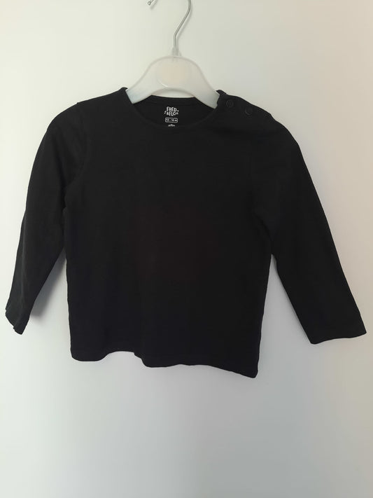 F&F - long sleeve top (12 - 18M) - Little Drums