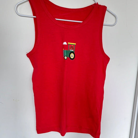 George - vest top (3 - 4) - Little Drums