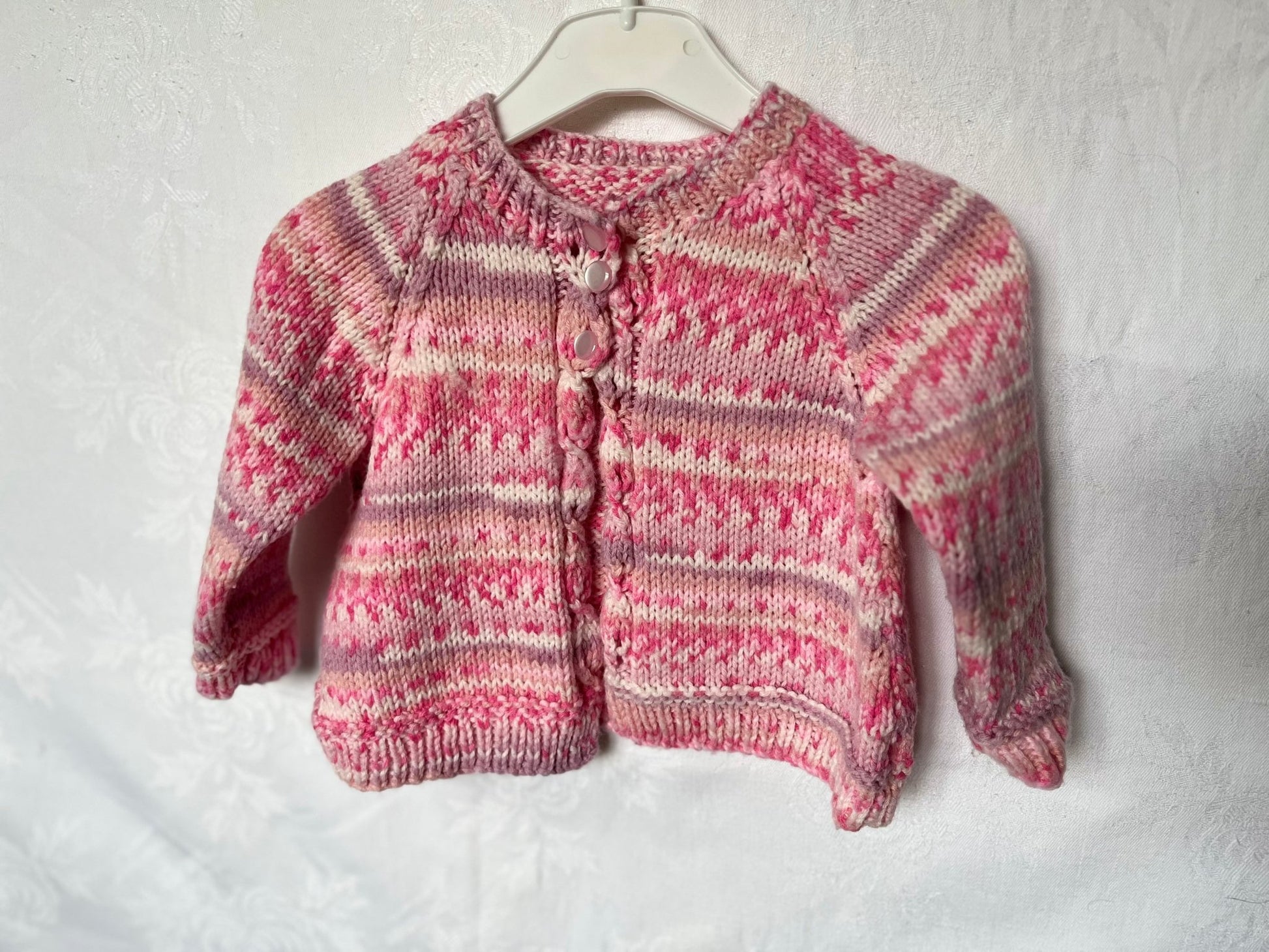 Handmade cardigan (3 - 6M) - Little Drums
