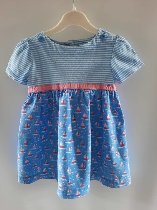 Jojo Maman Bebe - Dress (12 - 18) - Little Drums