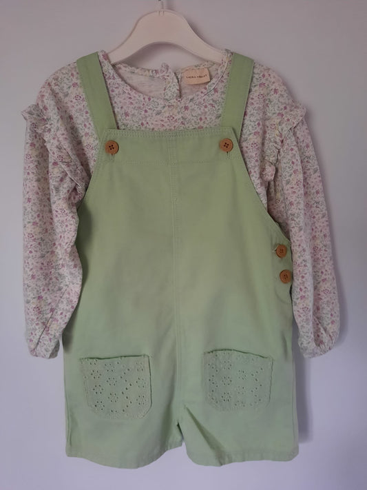 Laura Ashley - Dungarees (4Y) - Little Drums
