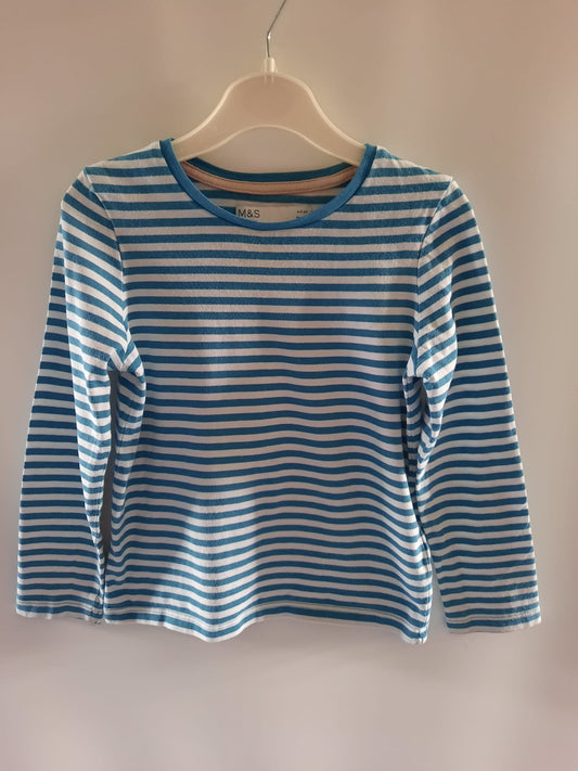 M&S - Long sleeve top (4 - 5) - Little Drums